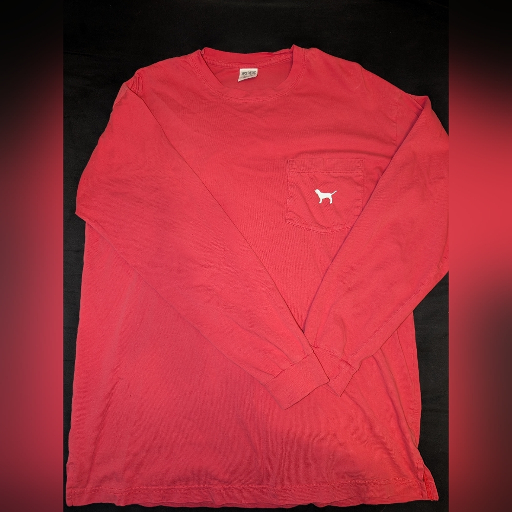 Womens Pink /Victoria Secret Long Sleeve Shirt